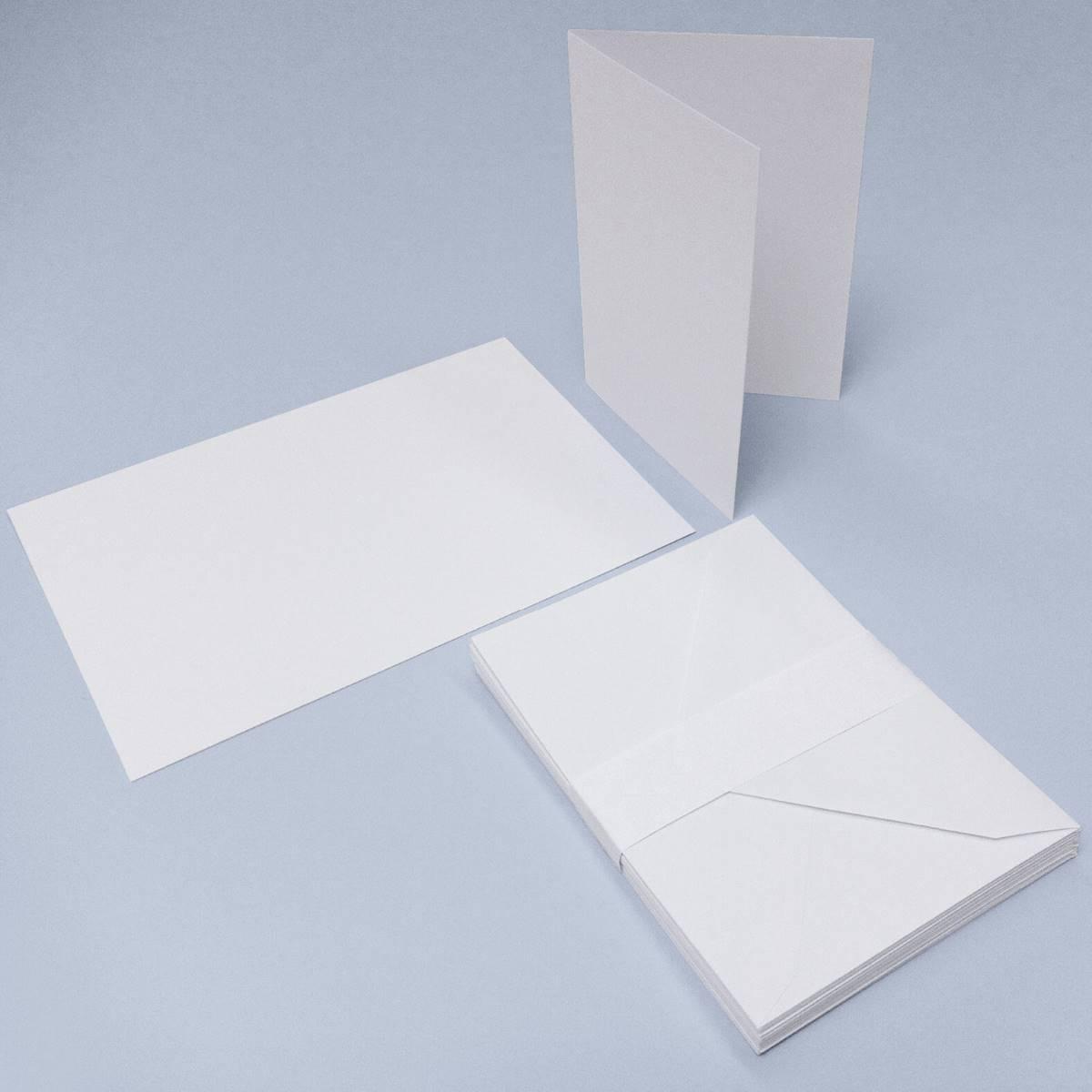 CYD Printing PreScored Plain Greeting Cards (With Envelopes)